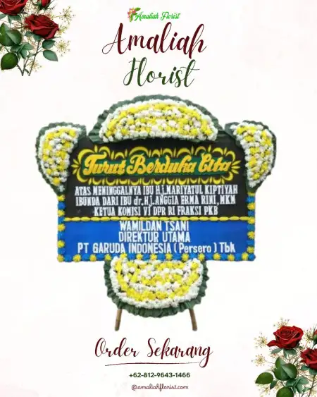 Papan Bunga Duka Reba Tinggi